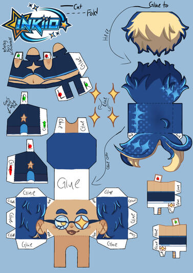 Inkiio Paper Doll Custom