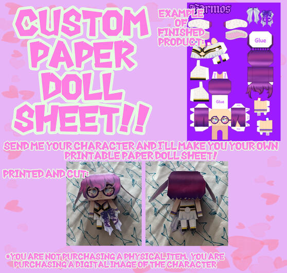 Custom Paper Doll